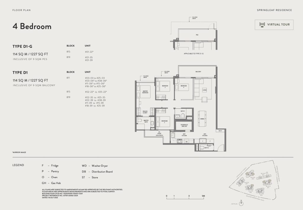 Floor Plan – Springleaf Residence